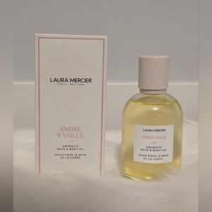 BRAND NEW IN BOX. Laura Mercier Ambre Vanille Aromatic Bath & Body Oil, 100ml